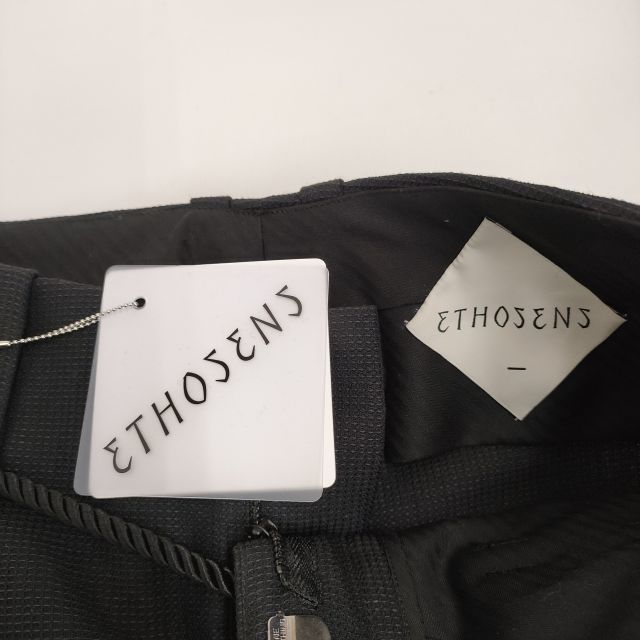 2-1225T♪ ETHOSENS 新品 定価42900円 HONEYCOMB TAPERED SLACKS