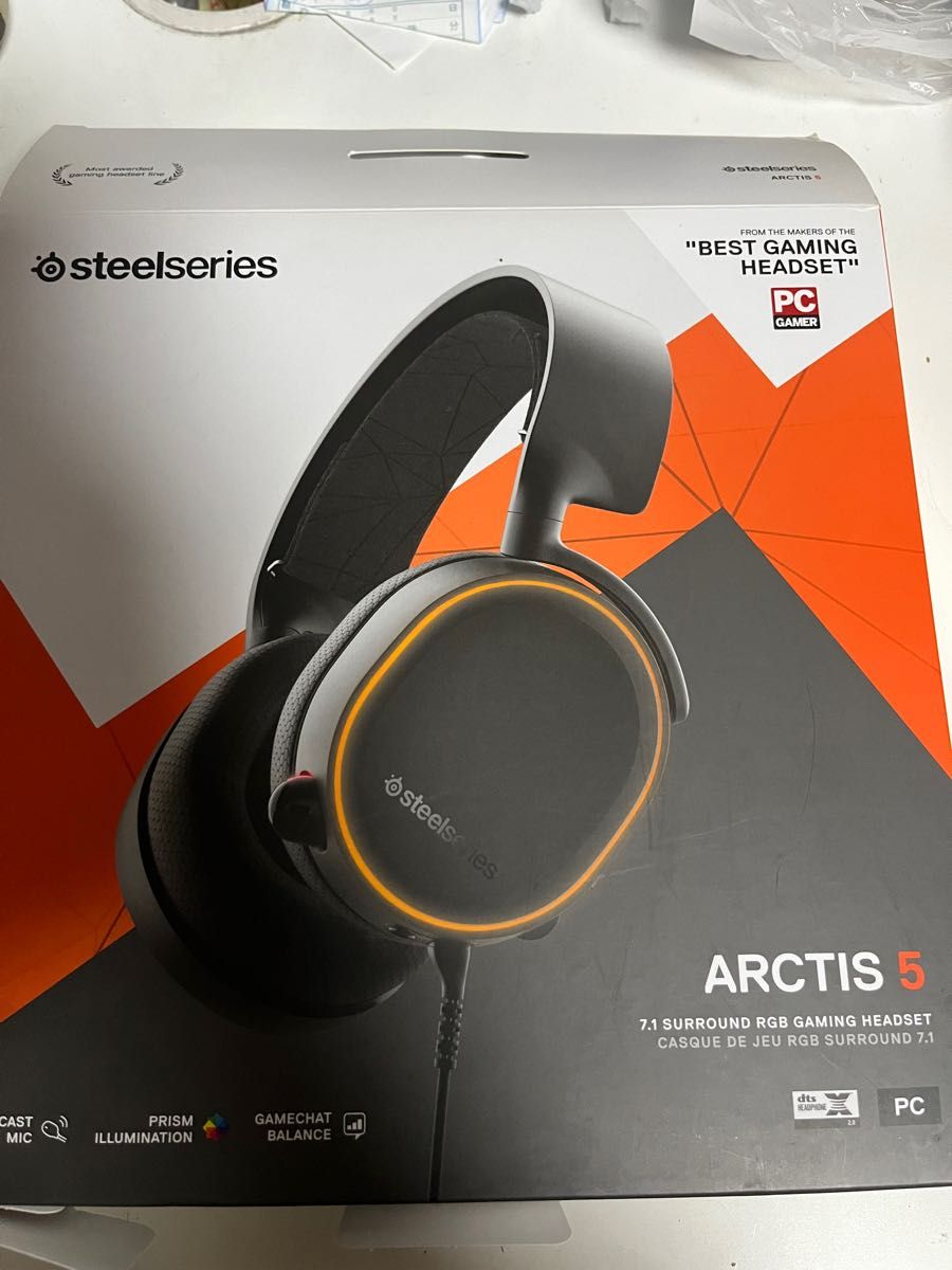 クーポン利用で2750円&送料無料 SteelSeries Arctis 5 ゲーミング