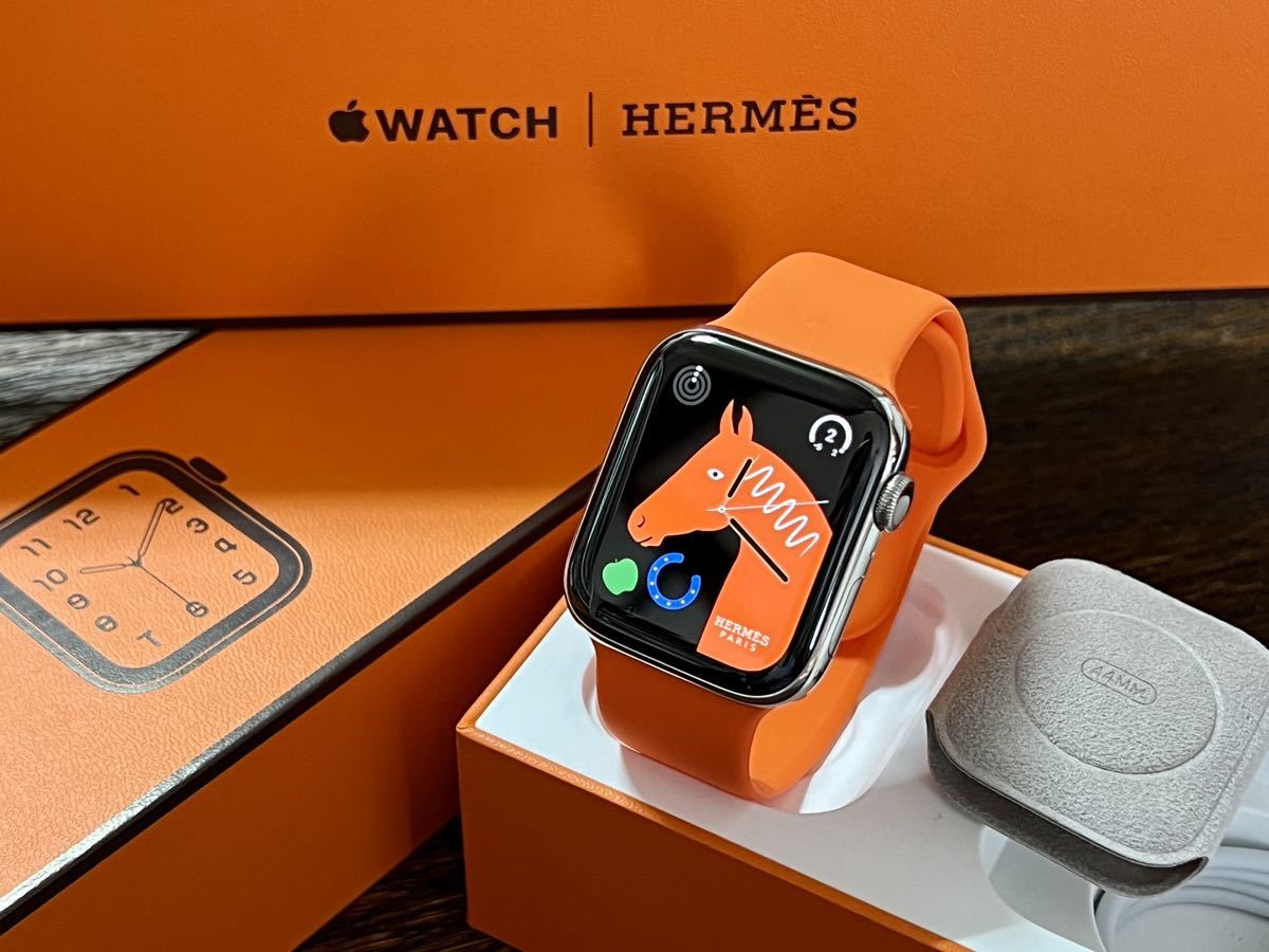 野花 卯月 【美品】Applewatch series4 HERMES 44MM 本体のみ - 通販