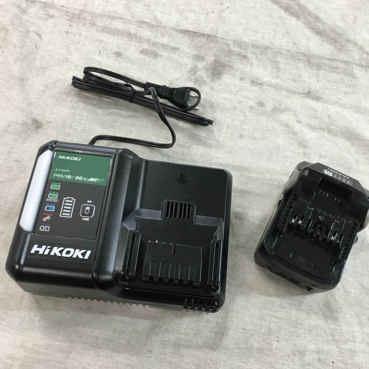 人気提案 HiKOKI リチウムイオン電池 急速充電器2点セット sushitai.com.mx