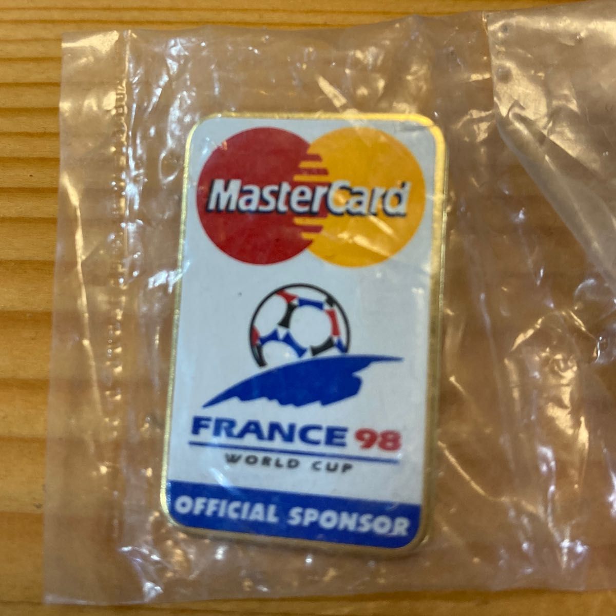 【非売品・激レア】サッカーワールドカップ　フランス　ピンバッジ