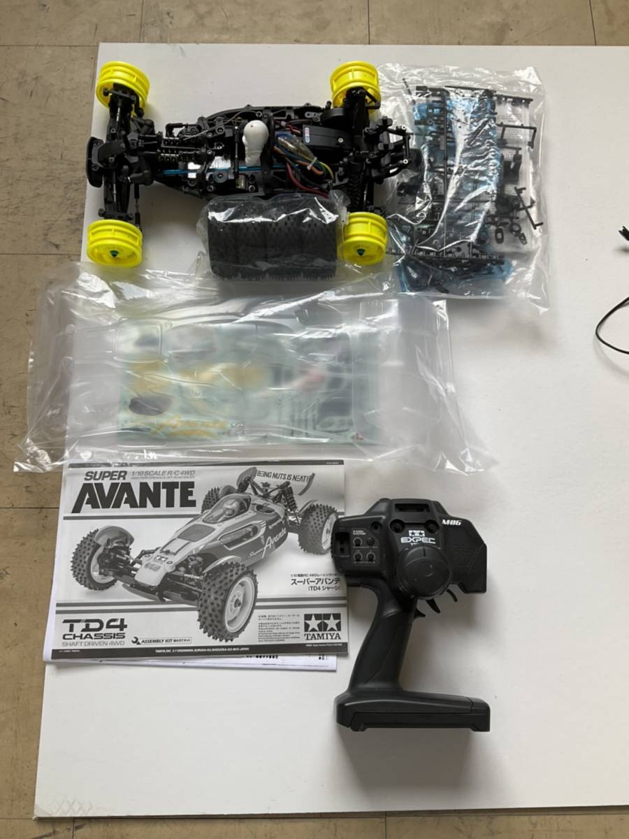 TAMIYA スーパーアバンテ 組立済 未走行 箱なし TD-4 タミヤ ホビー