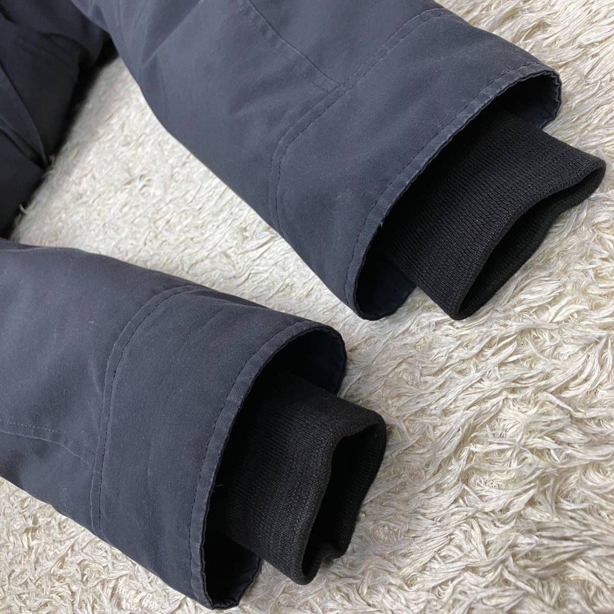 カナダグース CANADA GOOSE ブルックフィールド BROOKFIELD PARKA ダウンジャケット ダウンコート ミリタリージャケット S/P ネイビー 紺色_画像5