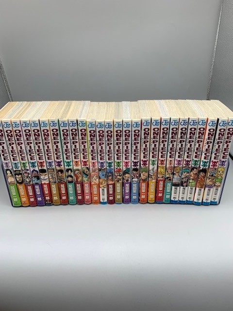最新刊 ワンピース ONE PIECE 尾田栄一郎 1-104巻+零巻+RED+BLUE+ ...