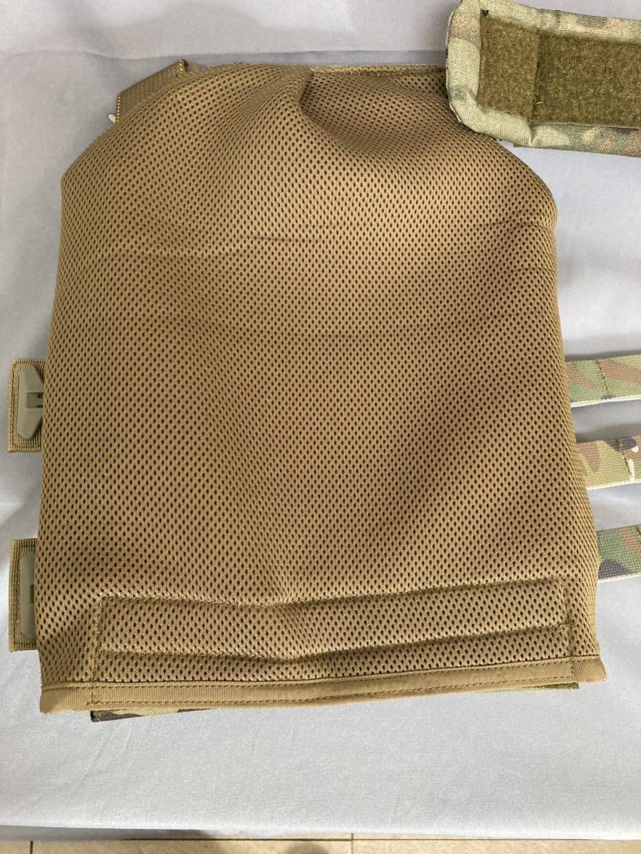 【ORDNANCE（オードナンス）沖縄】プレートキャリア（JPCタイプ）マルチカム サイズ：M 〈軍放出品 未使用品〉の画像7