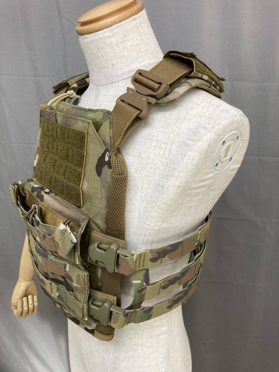 【ORDNANCE（オードナンス）沖縄】プレートキャリア（JPCタイプ）マルチカム サイズ：M 〈軍放出品 未使用品〉の画像2