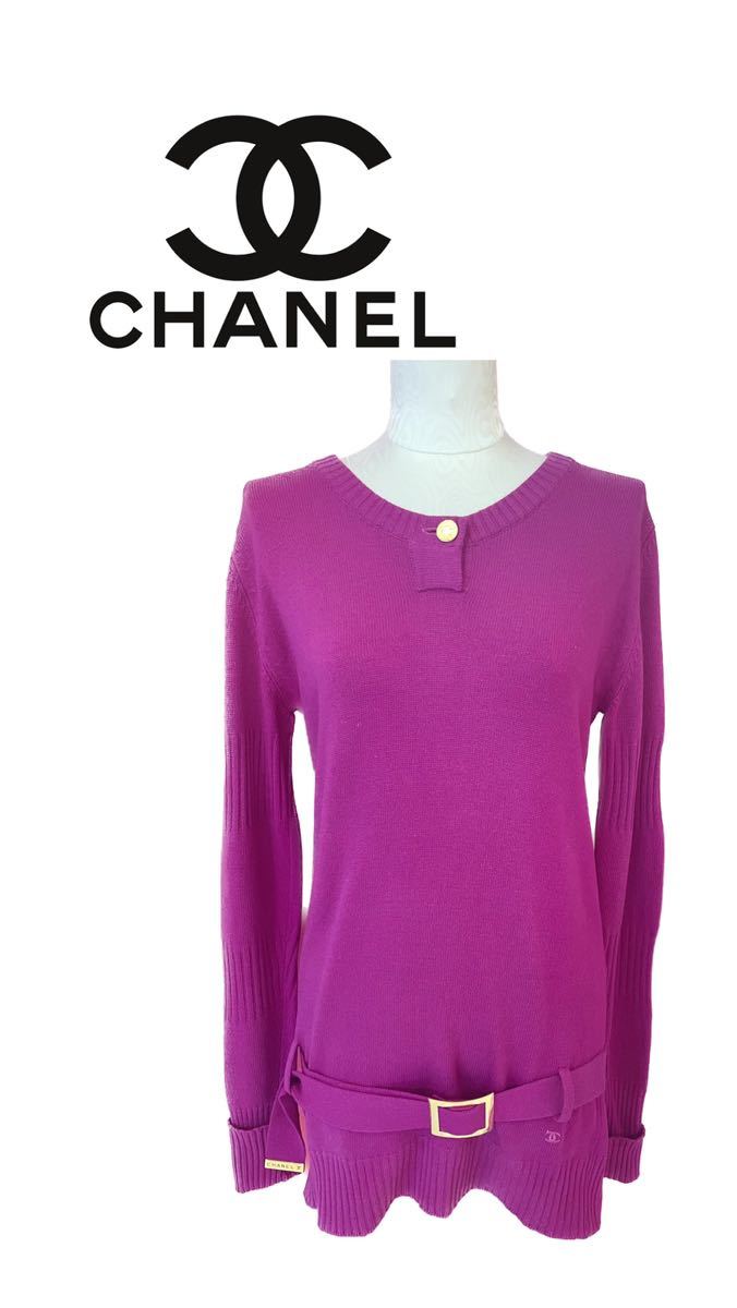 日本最級 スカート シャネル 163068 CHANEL ひざ丈カシミヤ CHANEL