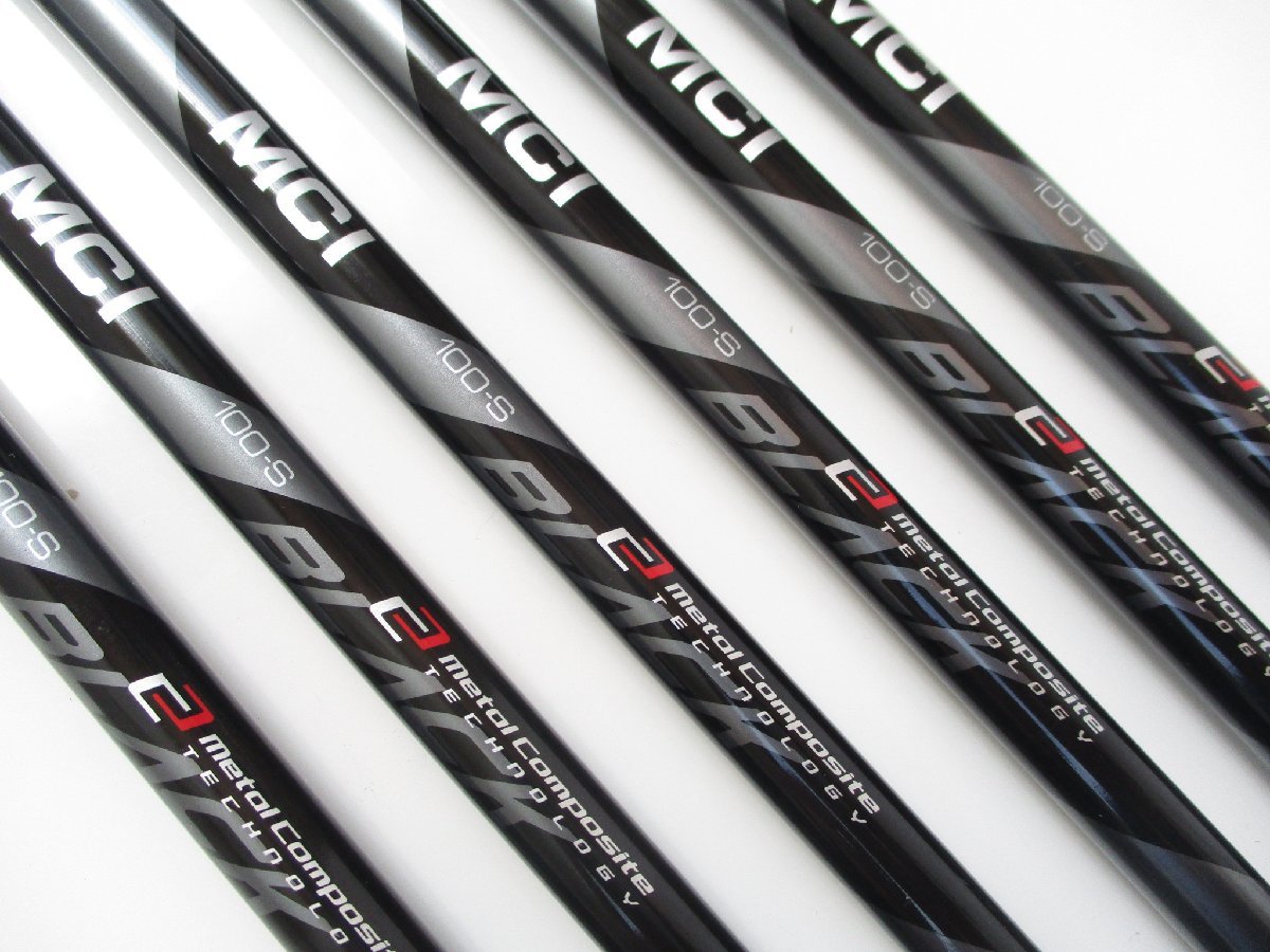美品 フォーティーン TB-5 ブラックエディション FORGED 5-PW 6本 MCI
