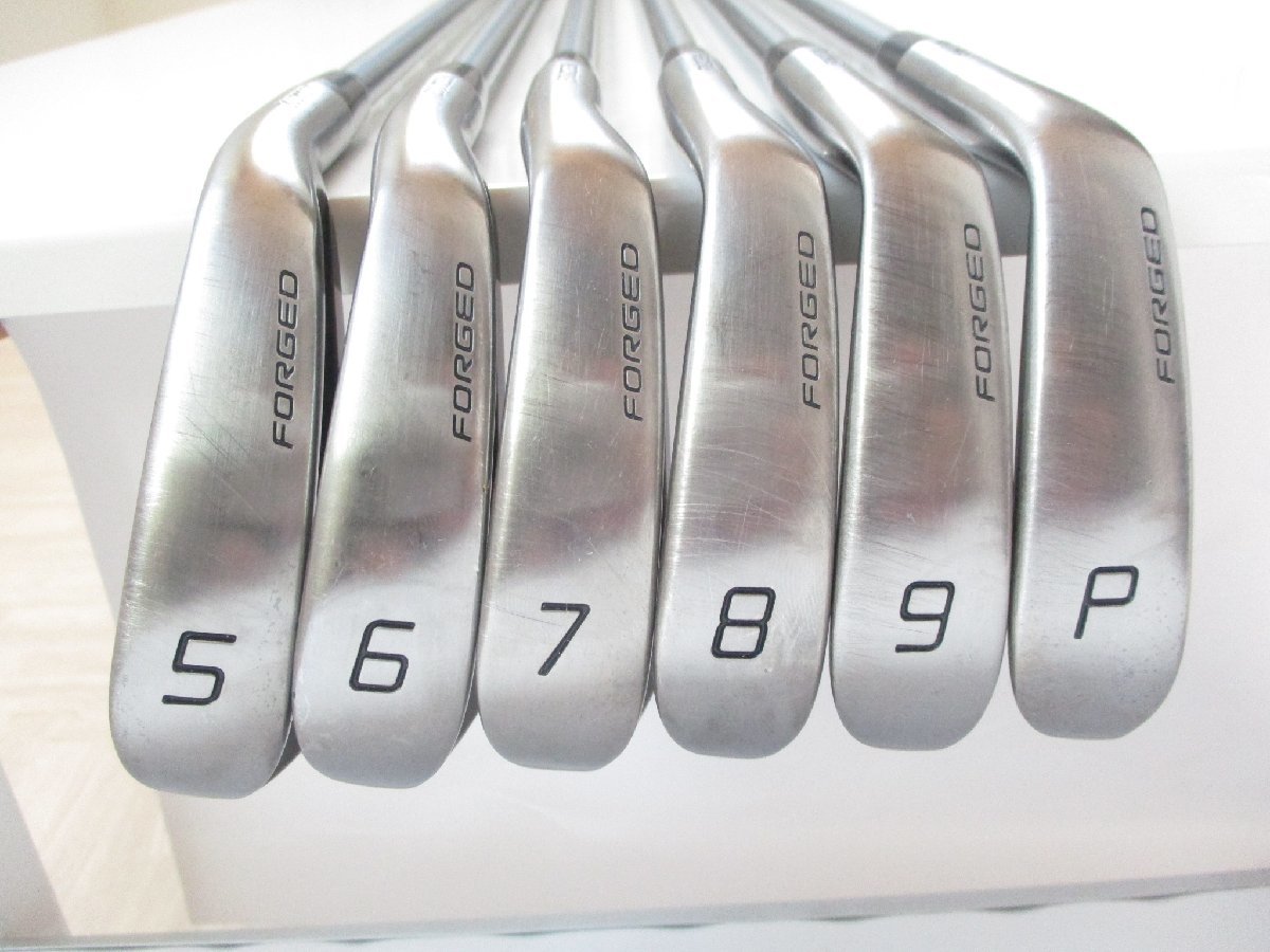 美品 フォーティーン TB-5 ブラックエディション FORGED 5-PW 6本 MCI