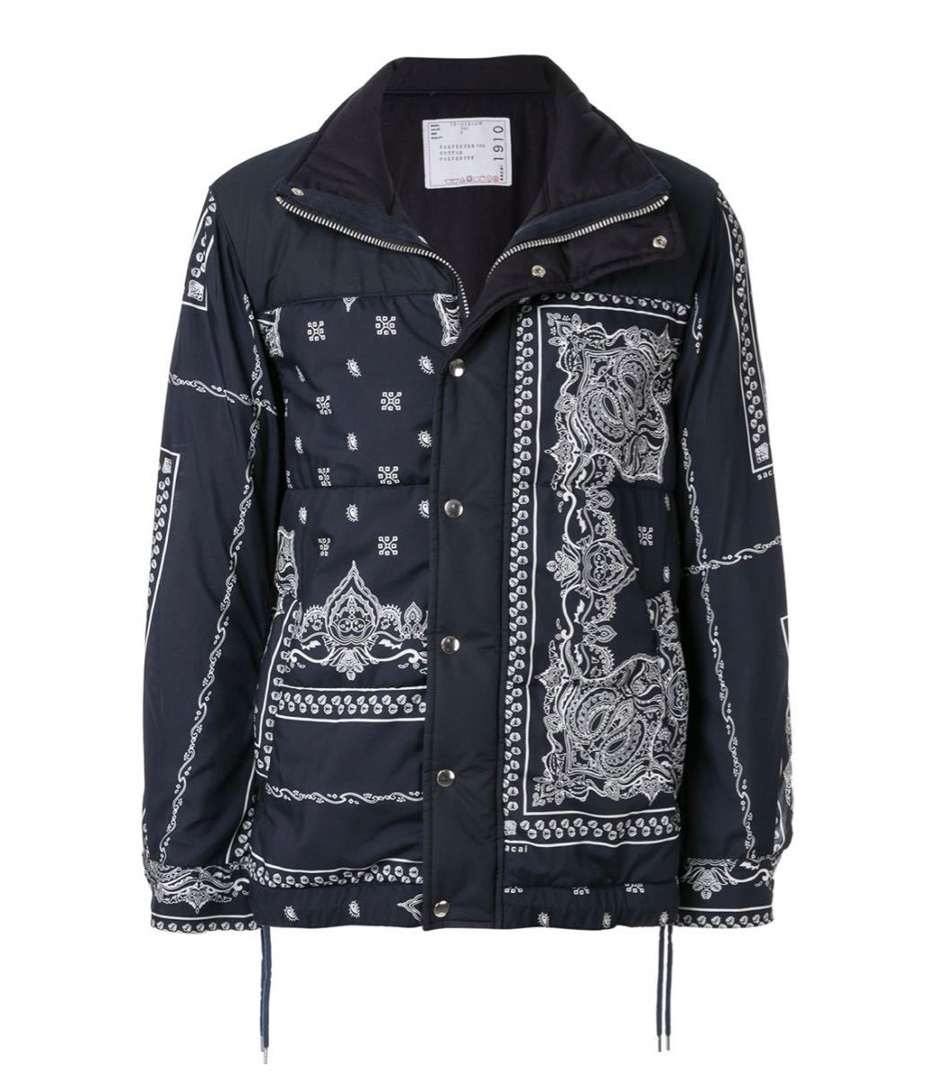 希少完売品】needles 2018-19AW ペイズリー ブルゾン-
