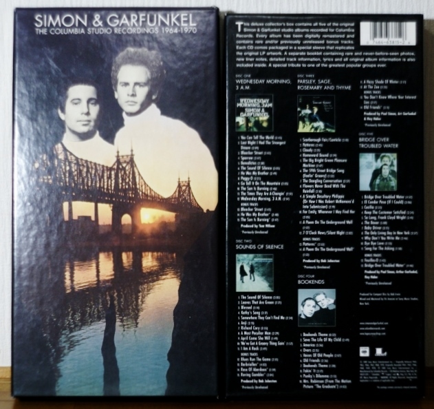 5CD! Simon &ga- вентилятор kru/COLUMBIA STUDIO RECORDINGS 1964-70* бонус грузовик большое количество сбор *SIMON & GARFUNKEL