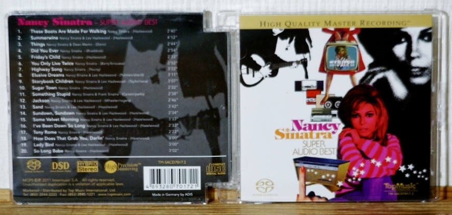 廃盤 高音質SACD(Hybrid)♪ナンシー・シナトラ/スーパー・オーディオ・ベスト★NANCY SINATRA_画像1