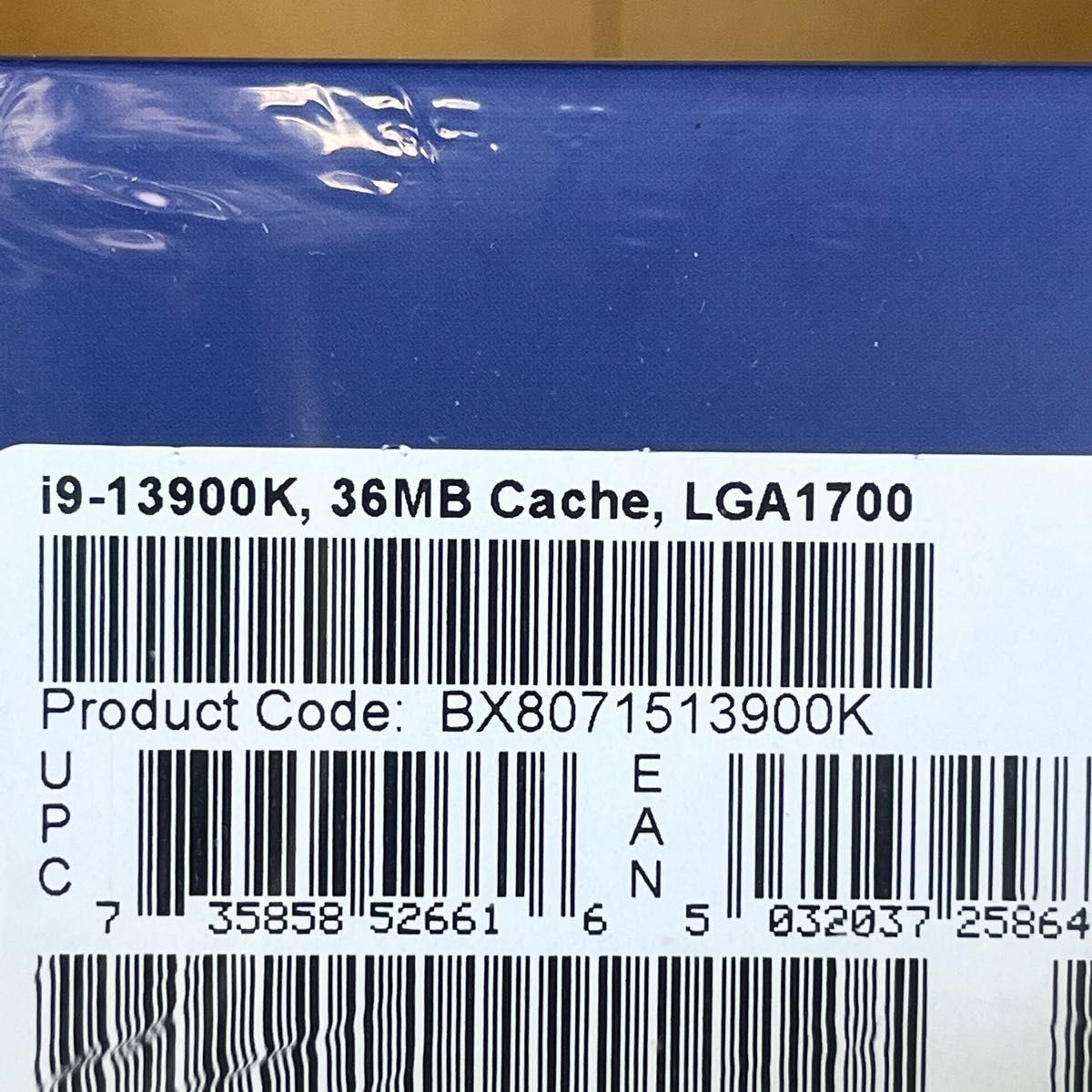 インテル Core i9 13900K BOX 新品 未開封 未使用