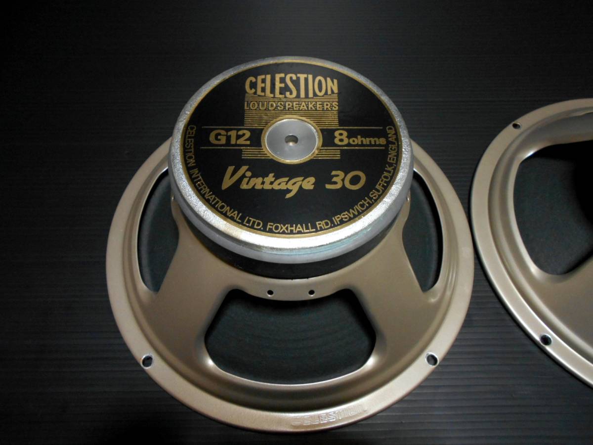 CELESTION Vintage 30 Guitar Speaker 8ohm×2本セット / Mesa Boogie OEM T4335 Model MADE IN ENGLAND 英国製 MR-OS-A2