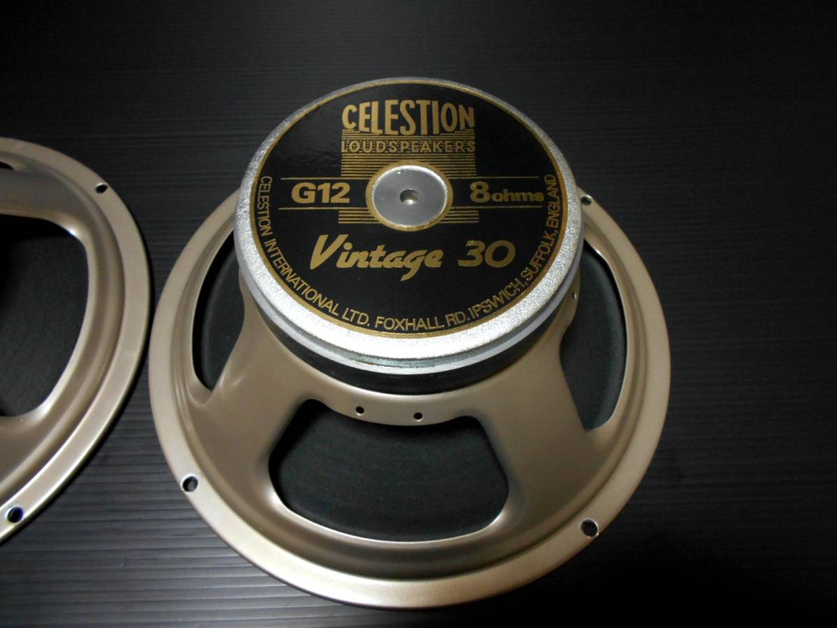 送料無料】CELESTION Vintage 30 Guitar Speaker 8ohm×2本セット