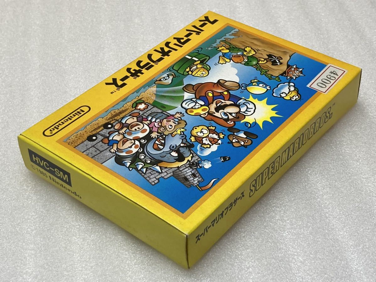 ファミコン スーパーマリオブラザーズ FC 任天堂 カセット 当時物