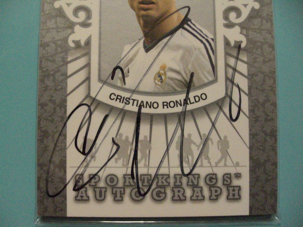 Sport Kings Autograph Cristiano Ronaldo クリスティアーノロナウド Real Madrid レアルマドリード 直筆サイン　直書き A-CR5_画像2