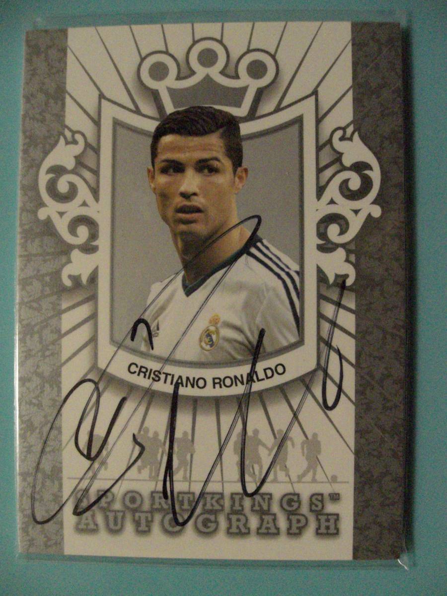 Sport Kings Autograph Cristiano Ronaldo クリスティアーノロナウド Real Madrid レアルマドリード 直筆サイン　直書き A-CR5_画像1