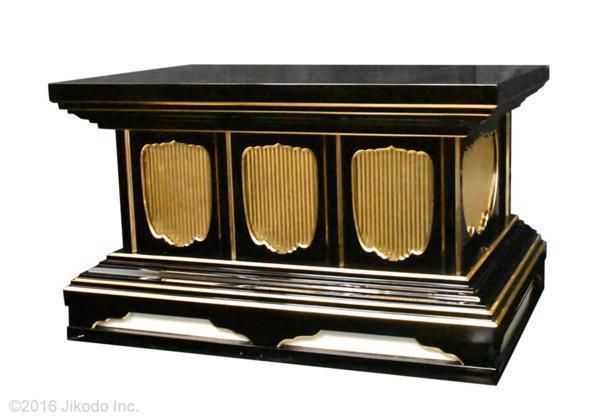 気質アップ 【寺院仏具】黒塗り 厨子台 須弥壇 幅約90センチ 安心の自社工場製作品 国産高級木製寺院仏具(受注生産品)(商品番号10155k) 仏具一般 気質アップ 【寺院仏具】黒塗り 厨子台 須弥壇 幅約90センチ 安心の自社工場製作品 国産高級木製寺院仏具(受注生産品)(商品番号10155k) 仏具一般