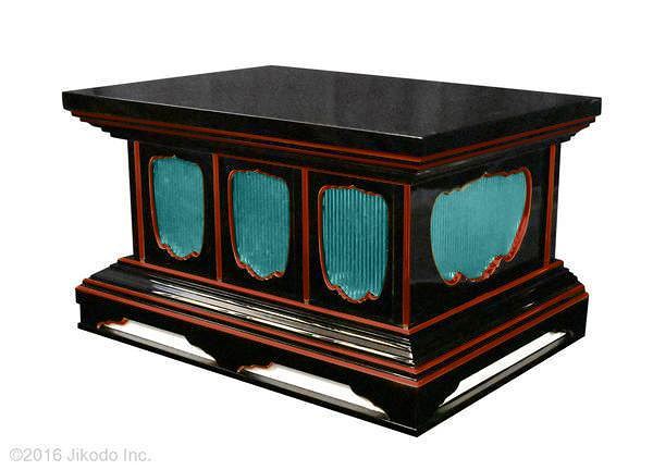 ヤフオク! - 黒塗り面朱 厨子台 須弥壇 幅90cm - 仏壇、仏具 ヤフオク! - 黒塗り面朱 厨子台 須弥壇 幅90cm - 仏壇、仏具