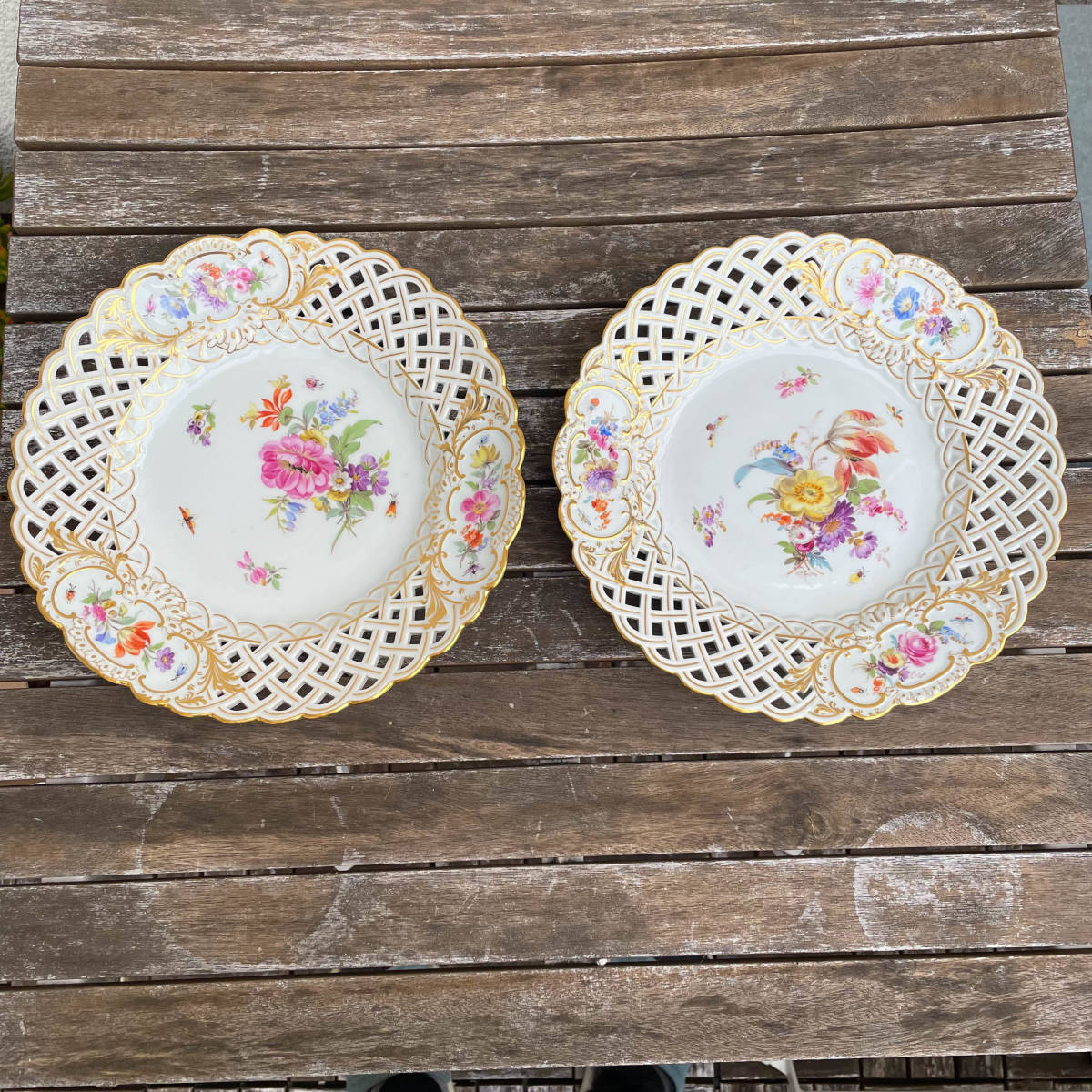 メール便送料無料05 ☆希少☆ マイセン 1級品 最高級5つ花 クリーマー