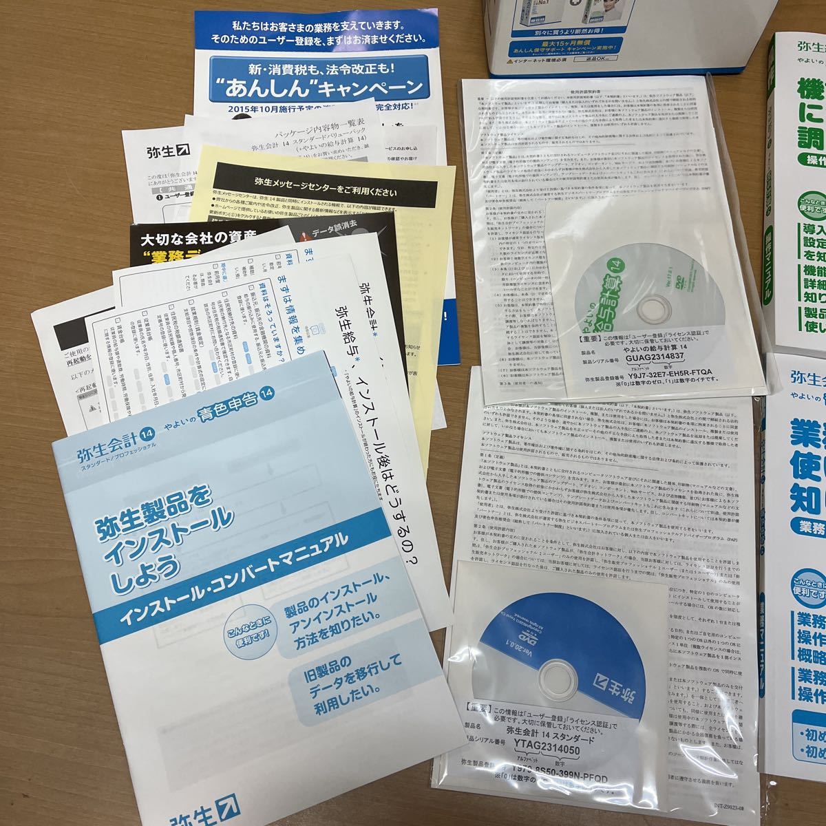 RY-182 60サイズ 弥生会計14スタンダード+給与計算14(アプリケーション