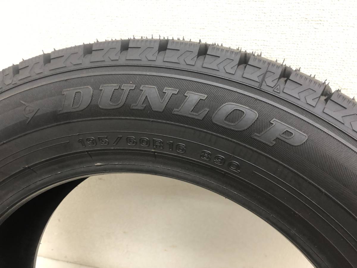 【新品未使用】ダンロップ ウインターマックス02【WINTER MAXX 02】195/60R16 89Q 1本 ダンロップ 16インチ DUNLOP スタッドレスタイヤ_画像4