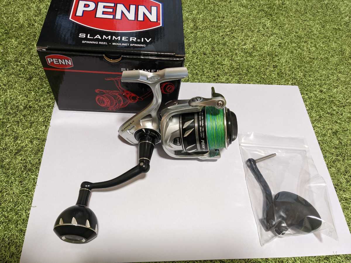 Yahoo!オークション - PENN SLAMMER Ⅳ DX ペン スラマー4DX 5500 Yahoo!オークション - PENN SLAMMER Ⅳ DX ペン スラマー4DX 5500