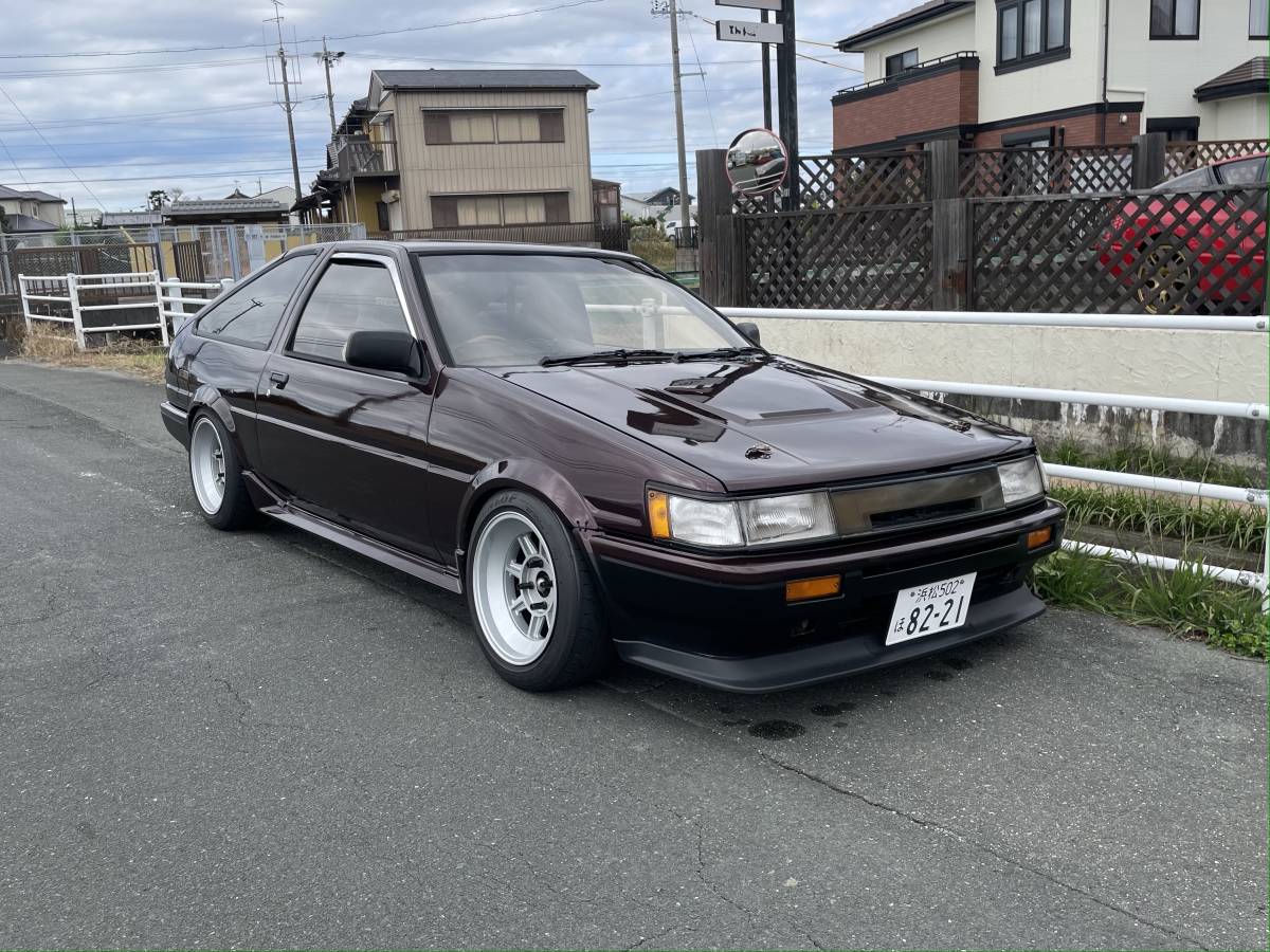 トヨタAE86トレノ後期3door フェイスタオル - 通販 - guianegro.com.br