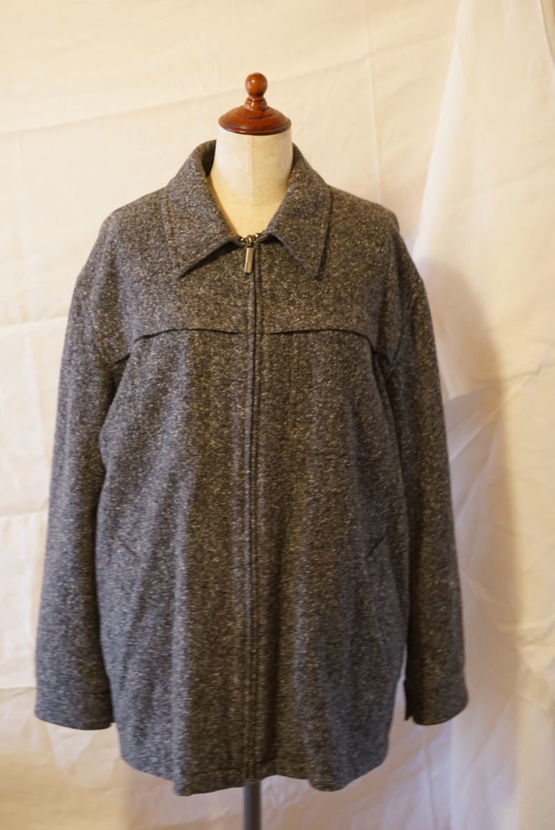 【オンラインショップ】 Vintage ヴィンテージ 古着 ジャンニヴェルサーチ Gianni Versace シルクウールコート ジャケット ジップアップ ブルゾン その他 【オンラインショップ】 Vintage ヴィンテージ 古着 ジャンニヴェルサーチ Gianni Versace シルクウールコート ジャケット ジップアップ ブルゾン その他
