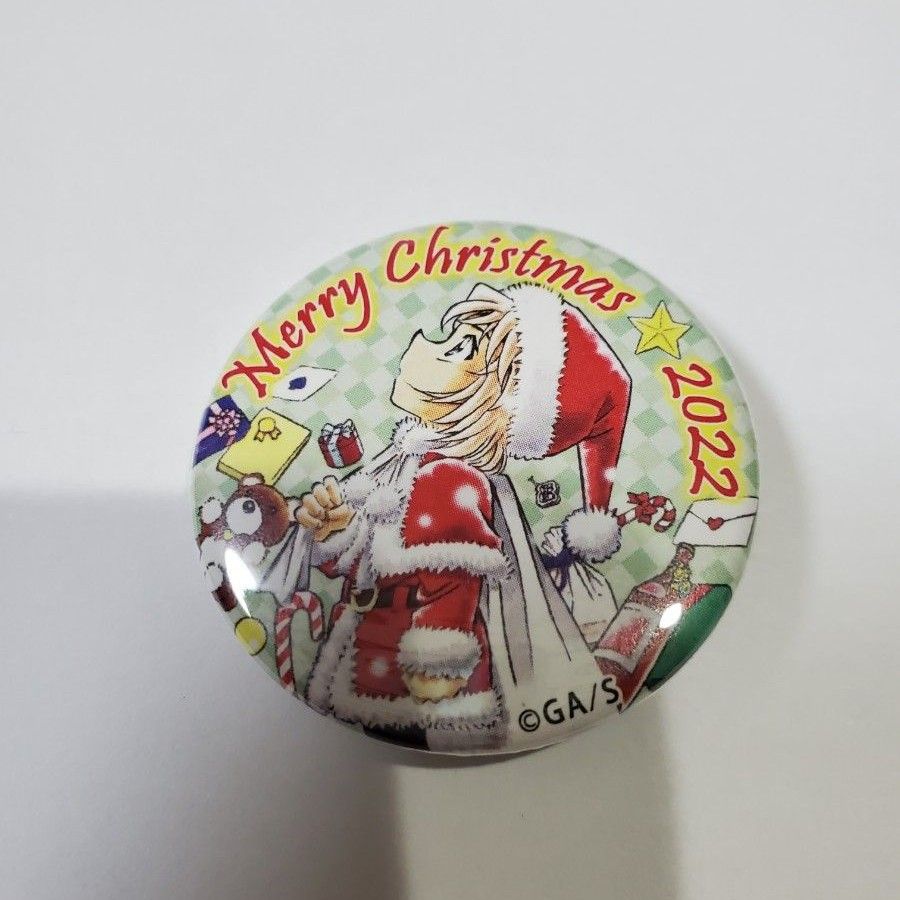 非売品】北栄町2022年クリスマスイベント限定 灰原哀 缶バッジ-