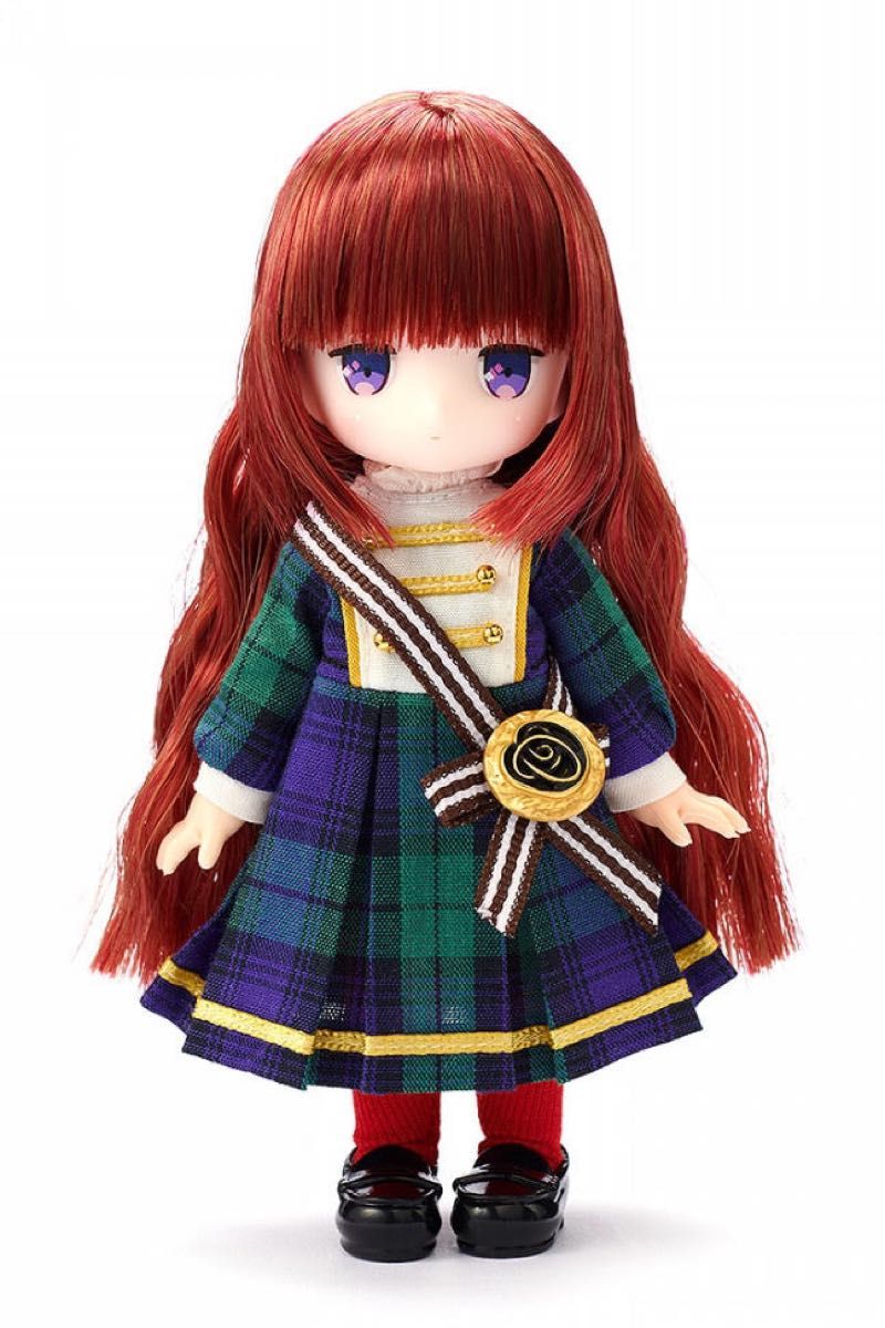 chuchu doll HINAロイヤルチェックボーイYUMEロイヤルチェックガール 2体 オビツ11ドール縫製済みのお洋服が付属