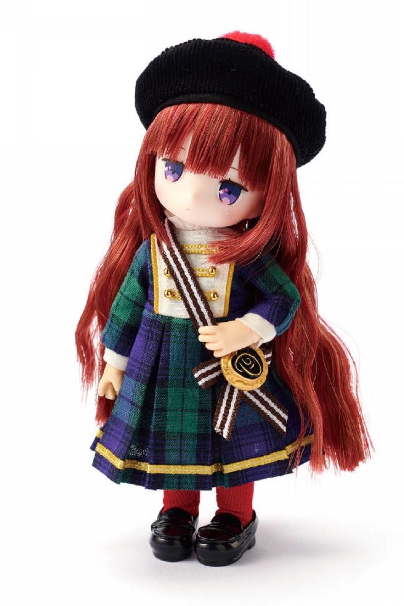 chuchu doll HINAロイヤルチェックボーイYUMEロイヤルチェックガール 2体 オビツ11ドール縫製済みのお洋服が付属