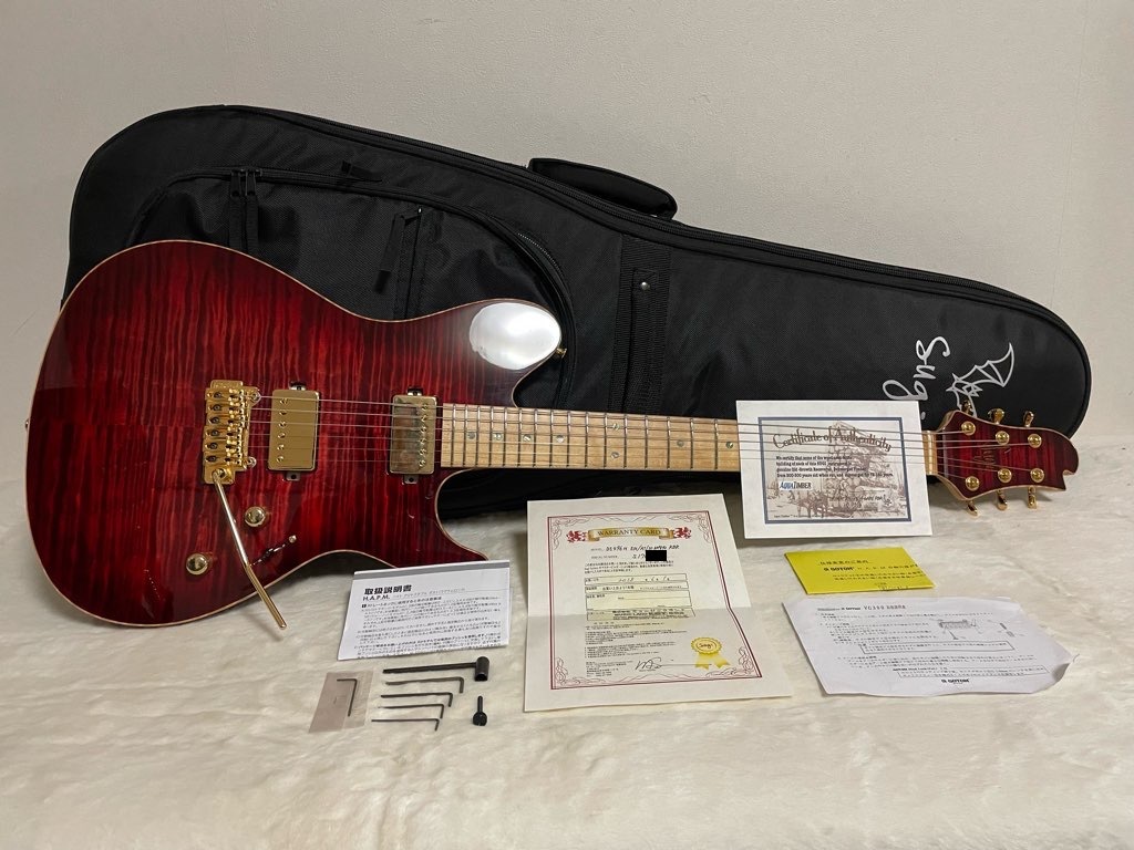 Sugi DS496 Exotic Maple Ruby Red 2017認定証付属|Yahoo Sugi DS496 Exotic Maple Ruby Red 2017認定証付属|Yahoo