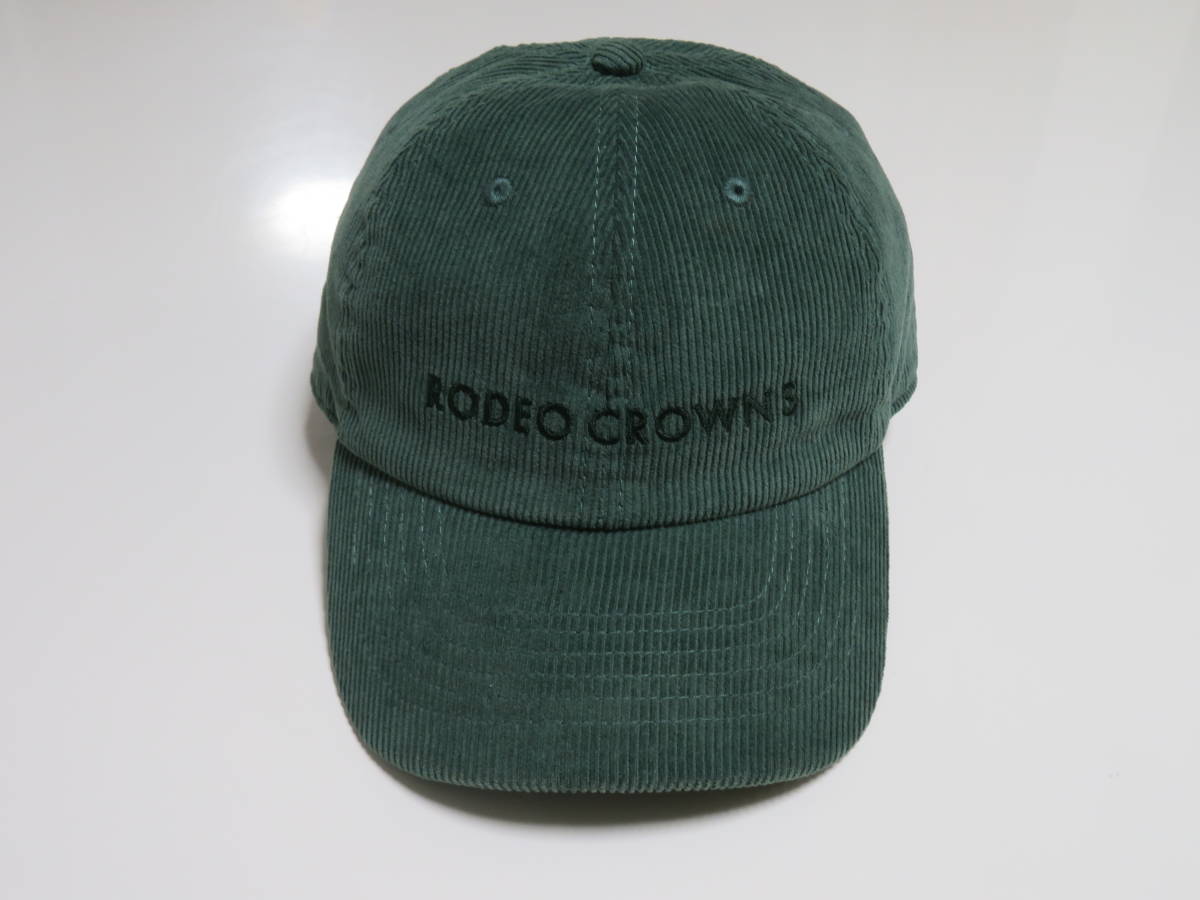 美品RODEO CROWNSロデオクラウンズ×new hattanニューハッタン サイズFREE メンズレディース スポーツキャップ ハット帽子 1個