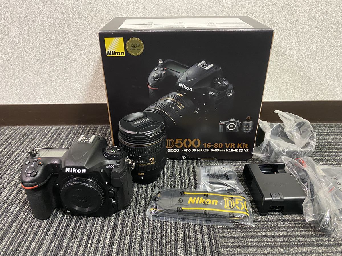 ニコン Nikon D500 16-80mm VR レンズキット デジタル一眼レフ カメラ
