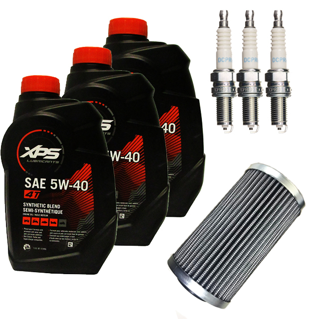 大勧め SEA-DOO(シードゥ)メンテナンスセット 4ストローク 260馬力以下用 (OIL-S4433-P260)*オイル946ml×3本+社外品フィルター+【DCPR8E】×3 水上オートバイ用 大勧め SEA-DOO(シードゥ)メンテナンスセット 4ストローク 260馬力以下用 (OIL-S4433-P260)*オイル946ml×3本+社外品フィルター+【DCPR8E】×3 水上オートバイ用