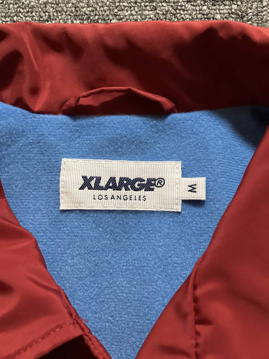 XLARGE/エクストララージ　コーチジャケット　01183515　サイズM