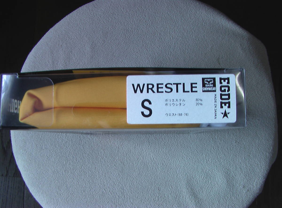 EGDE- WRESTLE Rollei z box type купальный костюм плавание одежда желтый S размер новый товар полная распродажа товар 