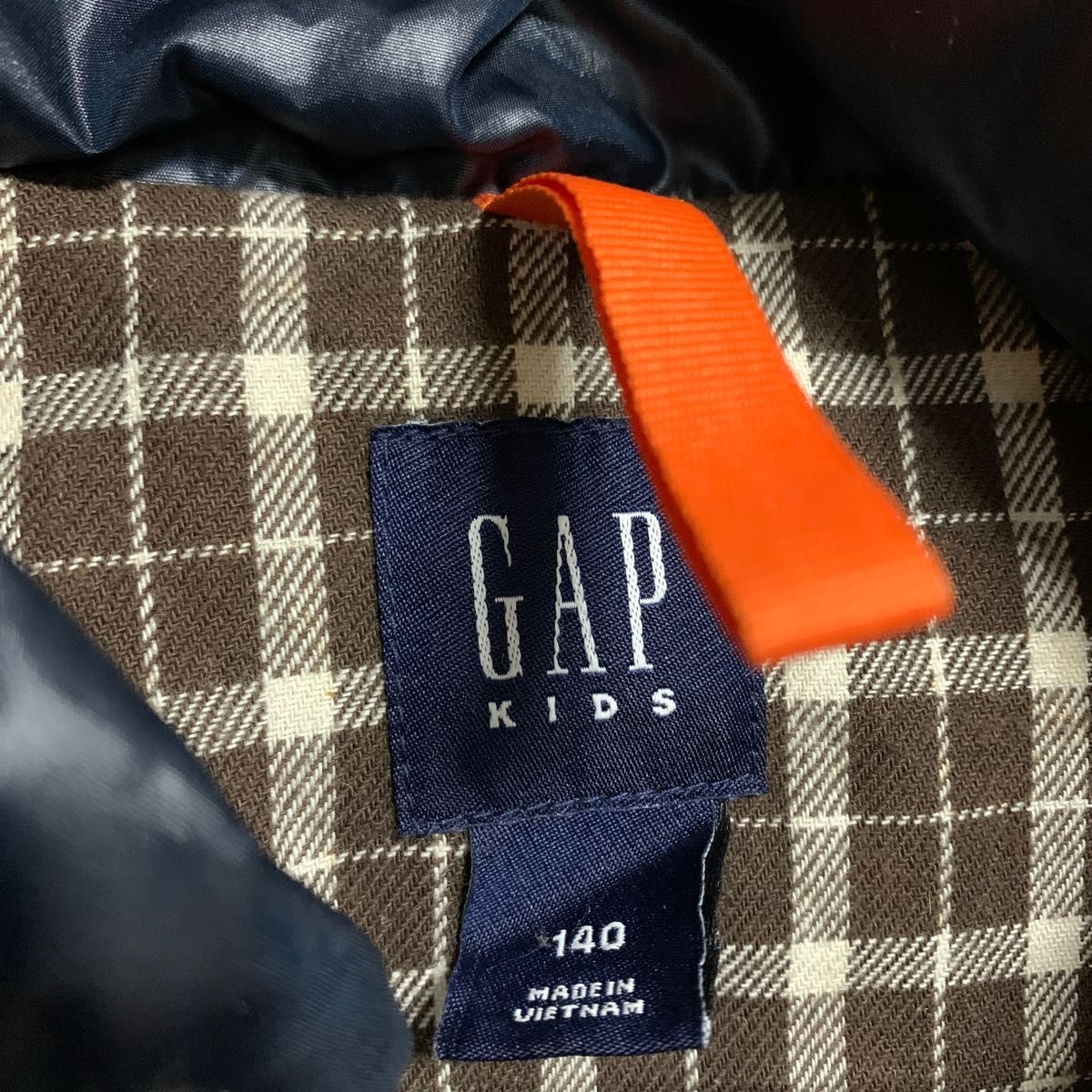 GAP  ダウンベスト　サイズ140 色　濃紺