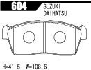 ACRE アクレ ブレーキパッド レーシングプロ(競技専用) フロント スペーシアカスタム MK53S 604 ACRE アクレ ブレーキパッド レーシングプロ(競技専用) フロント スペーシアカスタム MK53S 604