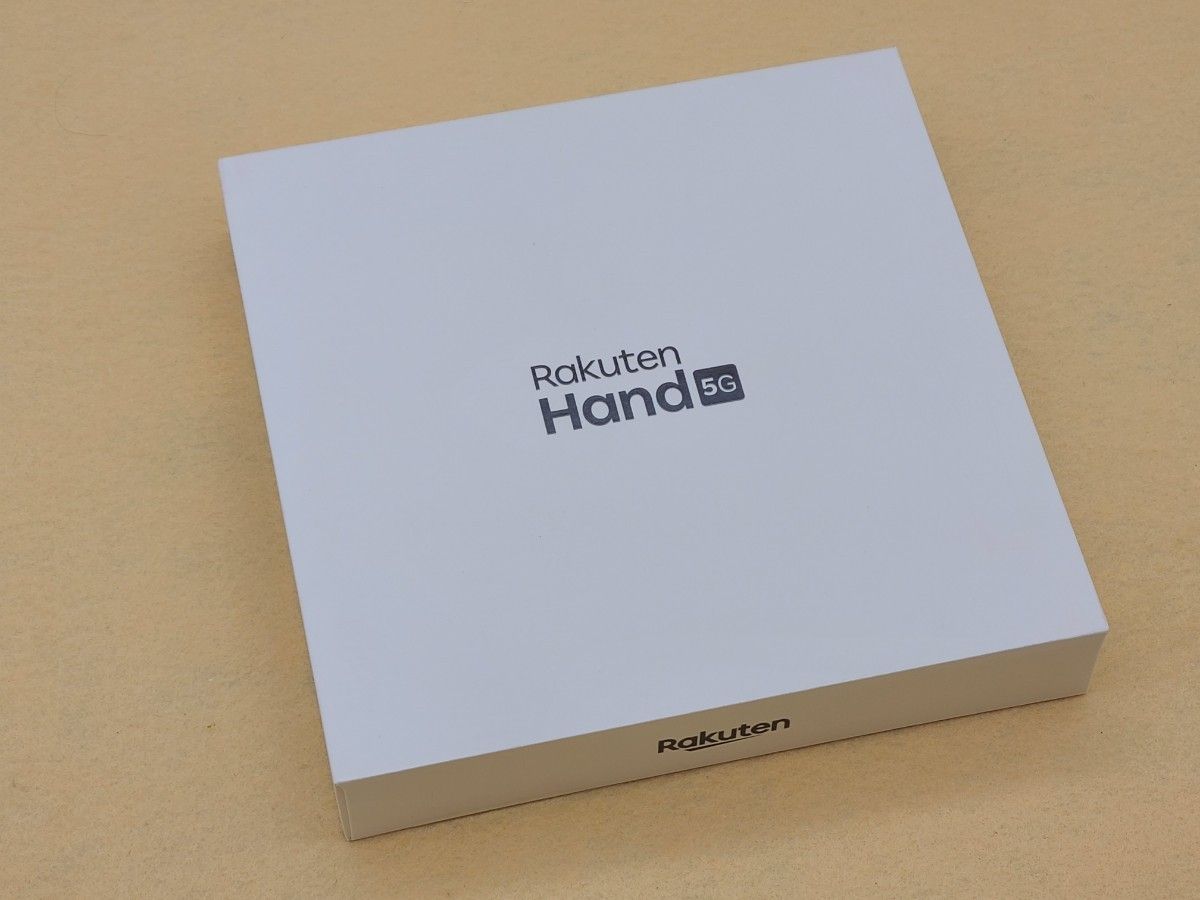 □楽天モバイル Rakuten Hand 5G P780 楽天ハンド レッド SIMフリー 残 ...