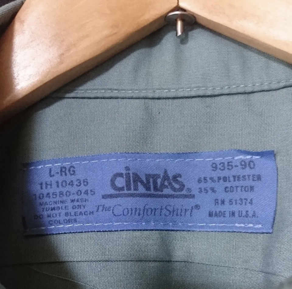 ★CiNTAS/シンタス　長袖ワークシャツ　USA製★_画像2