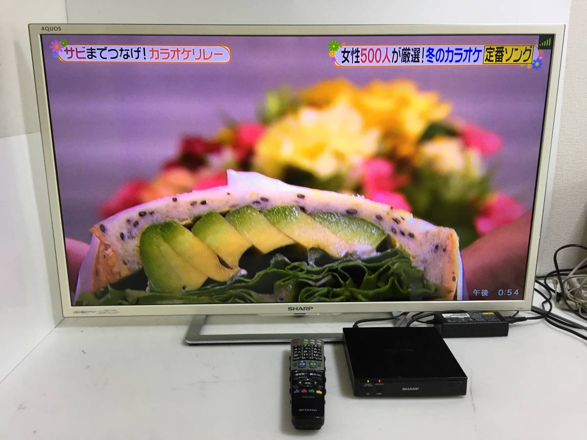 Yahoo!オークション - △SHARP シャープ AQUOS LC-40F5 40V...