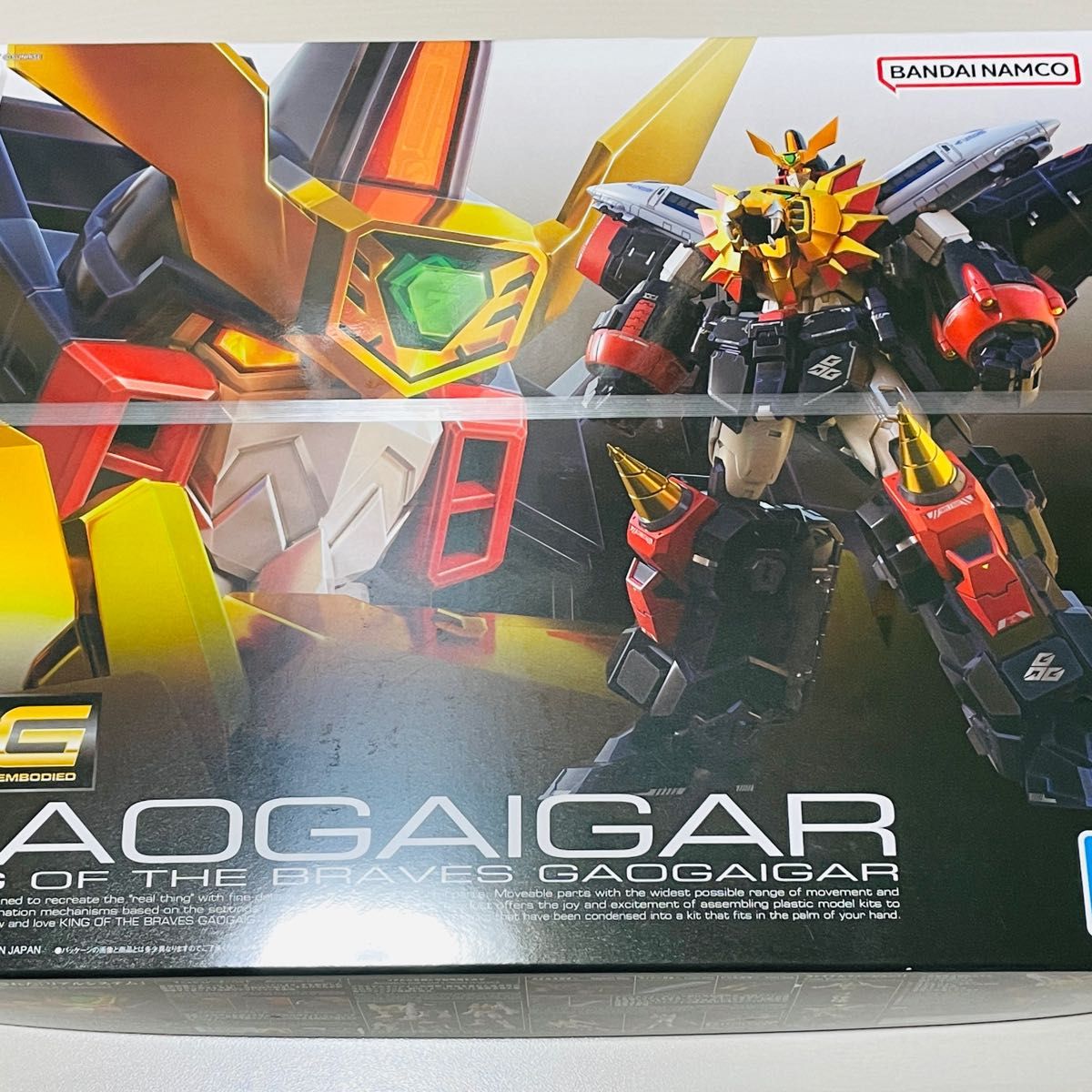 【新品 未開封 】  RG ガオガイガー リアルグレード 勇者王ガオガイガー バンダイ プラモデル 