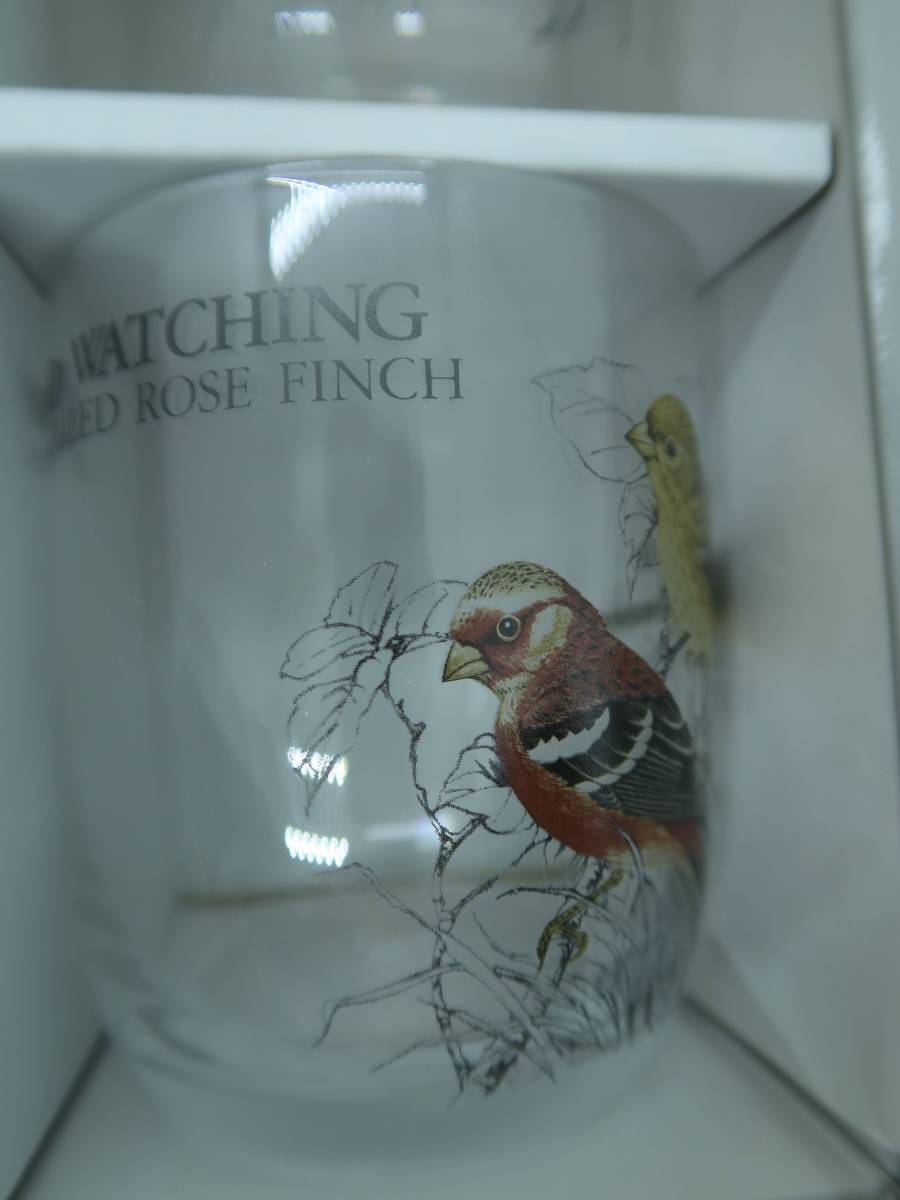 HOYA 森上義孝の日本の野鳥 バードウォッチャー ロックグラスセット 300ml 5種 NTS986A_画像4