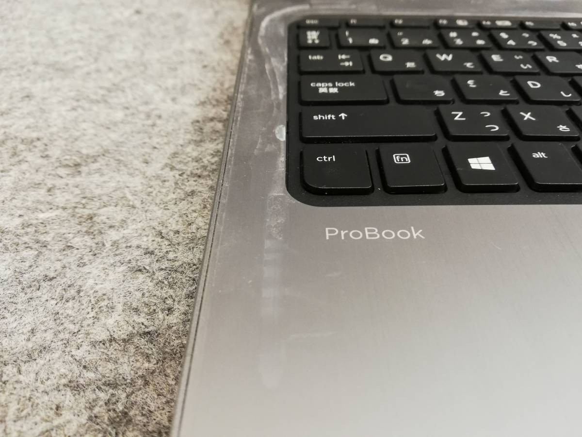 HP ProBook 430 G2 Celeron 2957U Bios確認 ジャンク KN32_画像10