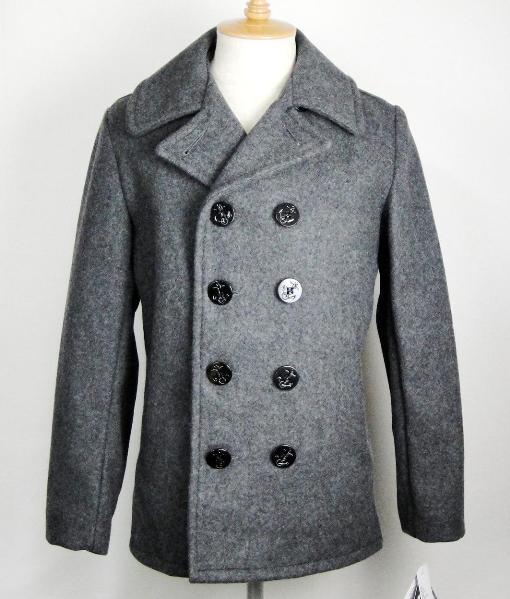 Schott (ショット) 3954022 7118 753US PEA COAT 24oz ピーコート アメリカ製 16(382) OX GRAY 36