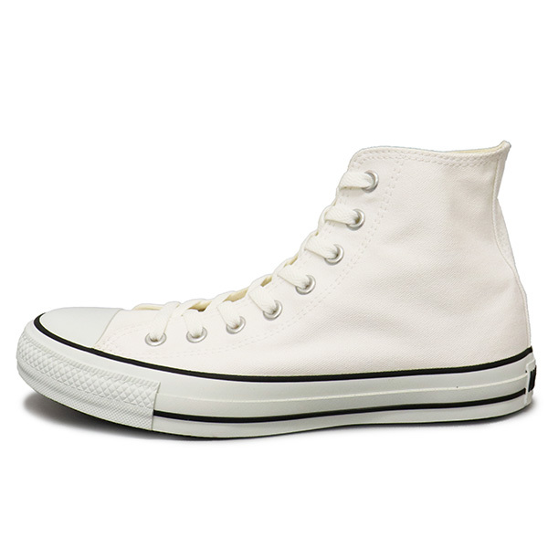 CONVERSE (コンバース) 32664380 キャンバス オールスター カラーズ HI ホワイト ブラック CV032 US6.5-25.0cm_CONVERSE