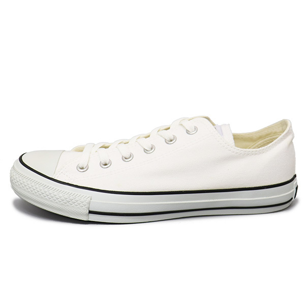 CONVERSE (コンバース) 32860660 キャンバス オールスター カラーズ OX ホワイト ブラック CV034 US9.5-28.0cm_CONVERSE